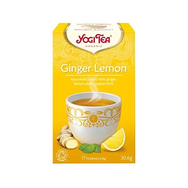 (Pack Of 4) - Organic Ancient Herbal Formula Ginger Lemon