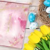 28pcs Yellow Flowers Artificial Tulip Stems Real Feel PU Tulips