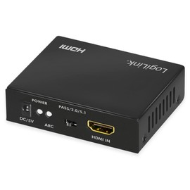 LogiLink HD0055 - HDMI Audio Extractor, 2CH/5.1CH, 4K/60Hz