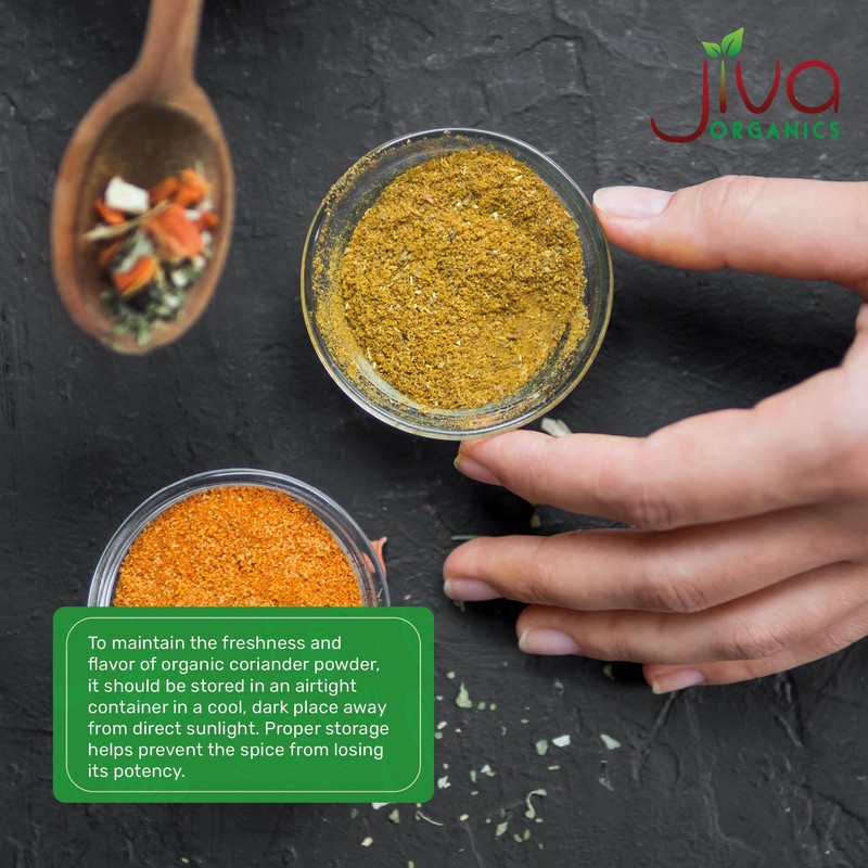 Jiva Organics Organic Ground Coriander Powder 1.5 LB Bulk Bag
