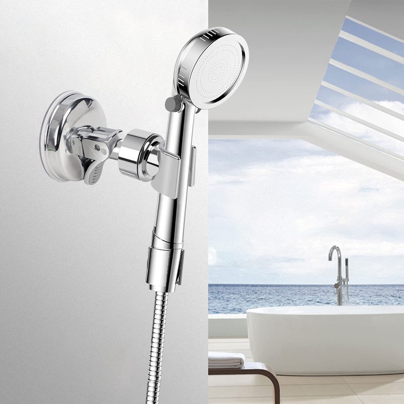 TOPOOMY Shower Hook, Shower Holder, Shower Head Holder, Strong Suction