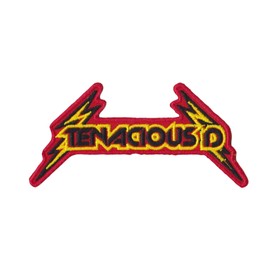 Tenacious D Logo Kyle Gass Jack Black Embroidered Iron-On Patch Applique