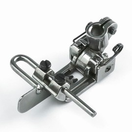 Blooy - Adjustable Fabric Guide Presser Foot for Siruba F007 C007 Pegasus W500 W600 Yamato VC2700 VG2700 Flat-Lock Sewing Machines 5.6mm