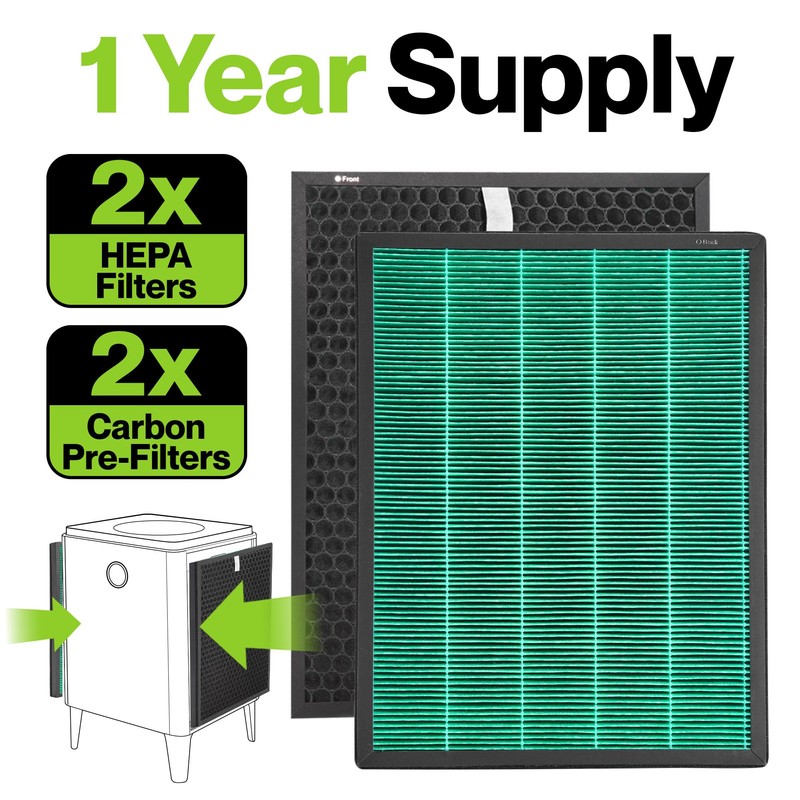 Durabasics Replacement Compatible with 400/400S Airmega Max 2, High Performance