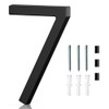 5 Inch Floating House Number Acrylic Modern House Address Numbers