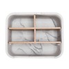 SZYRL Desk Organizer, Marble Remote Holder for Table, Modern Office