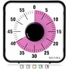Secura 60-Minute Visual Countdown Timer, 7.5-Inch Oversize Classroom Visual Timer