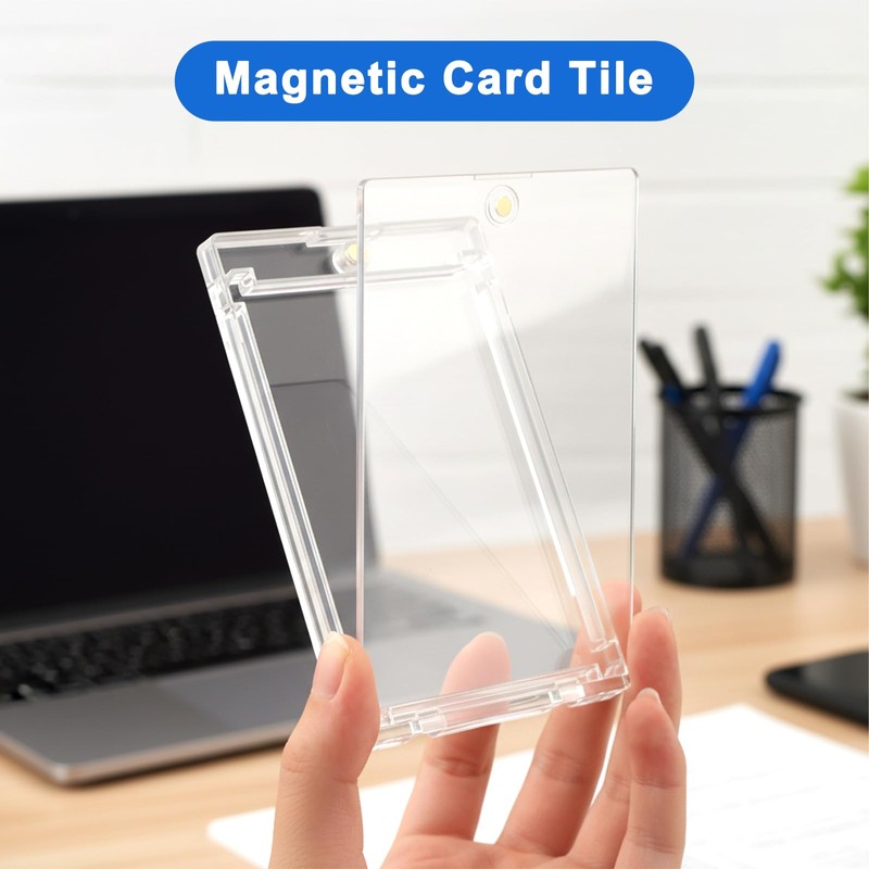 20 Count Magnetic Card Holder, 180pt One Touch Trading Case