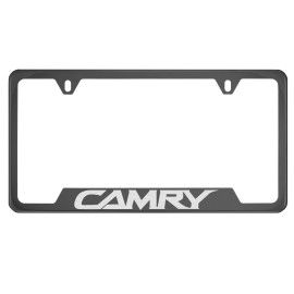 MVP Toyota Camry Black Chrome License Plate Frame