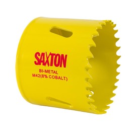Saxton HSS Hole Saw Cutter M42 Bi-Metal 8% Cobalt Heavy Duty (14mm – 230mm) (52mm)