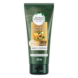 HERBAL ESSENCES Bio:Renew, Acondicionador sin sal' de uso diario para cabello seco, maltratado y/o rizado Nutre e Hidrata Pequi & Aguacate 250 ml