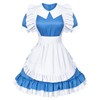 TOKYO REVENGERS Adjustable Retro Ruffle Maid Costume Apron Pockets With
