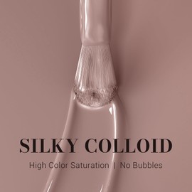 MelodySusie Nude Gel Nail Polish,0.5fl oz Pink Nails Soak Off UV LED Neutral Nude Gel Polish Gift for Women Nail Art Manicure Salon DIY Nail Design Decoration at Home-431