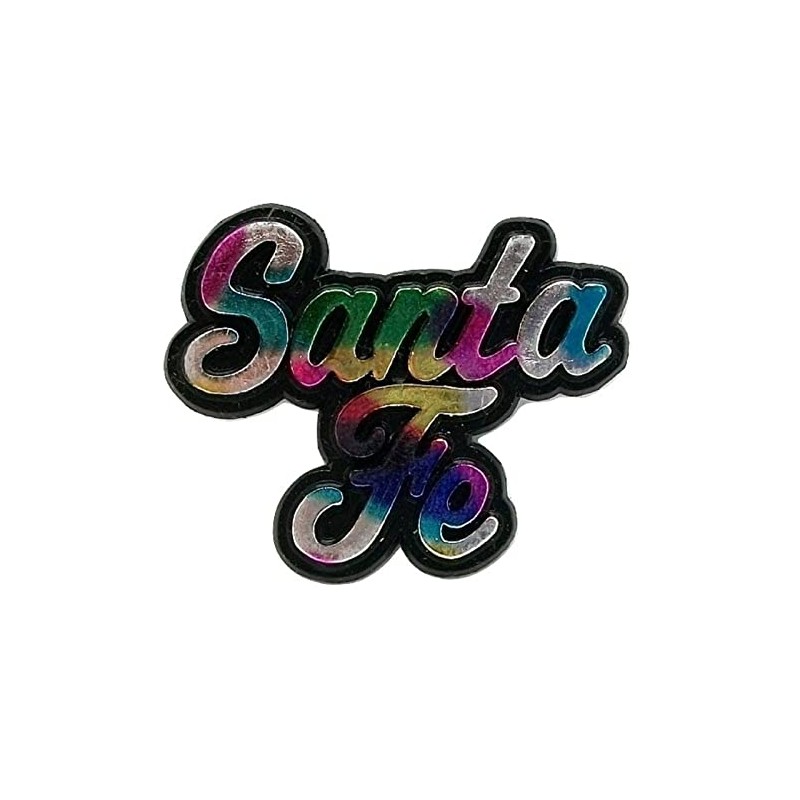 Santa Fe New Mexico Script Fridge Magnet