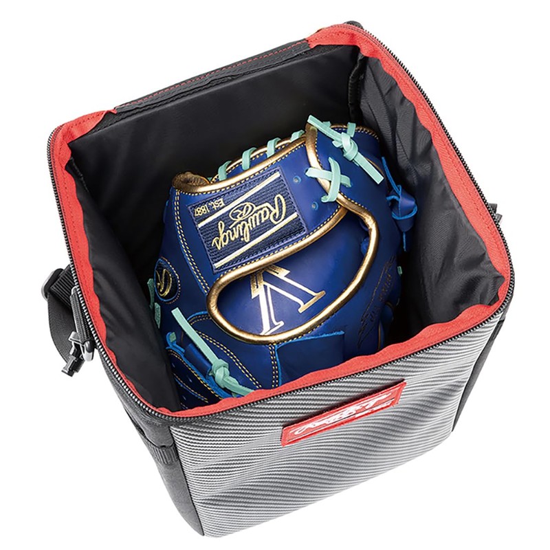 Rawlings EAOL15S02 Baseball Grab Holder II Black/Gold with Belt Grab