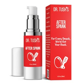 Dr. Tush's After Spank – Cooling Aftercare Gel for Post-Play Skin Support | Vegan Formula with Arnica, Vitamin E & Peppermint | 30ML Airless Pump