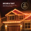 All-Purpose Holiday Light Clips [Set of 400] Christmas Light Clips,