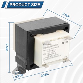 TRR01729 Furnace Transformer Replacement for Trane Furnace, 115V to 24V Transformer Compatible with HVAC Furnace Transformer, 24V-SEC 35VA Transformer Replace C340041P05 - Furnace Part for Trane