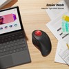 Nulea Wireless Ergonomic Trackball Mouse, Rechargeable, Bluetooth Rollerball Mouse, 44mm