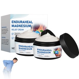 BaiKupo EnduraHeal Magnesium Cream,Magnesium Relief Bone Healing Cream,New Upgraded Joint Creams,Joints and Bone Advanced Creams,for Neck,Waist,Back,Hand,Feet and Leg,for All Skin Types(2PCS,50g)