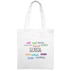 Jute Bag with Names Luisa – Beneficial Effects – Colour: