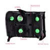 LQI Headlights Assembly Compatible with GMC Sierra 1500 2007-2013/Fit for