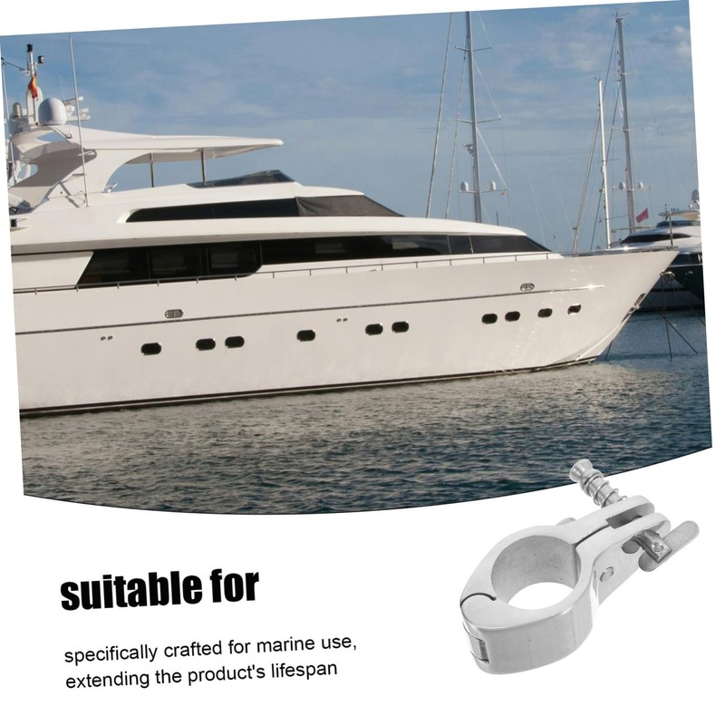 Outanaya 2pcs Stainless Steel Jaw Slide Clamp for Bimini Top