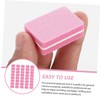 FOMIYES 50pcs Sponge Nail File Tools for Salon Use Nail