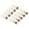 PATIKIL 11mm Dia Screw-on Pool Cue Tips, 10 Pairs Snooker