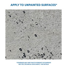 Rain Guard Water Sealers SP-4006 Concrete Sealer 16oz Spray - Clear Natural Finish - Deep Penetrating Water Repellent Protection for All Concrete Surfaces - Water-Based Silane/Siloxane