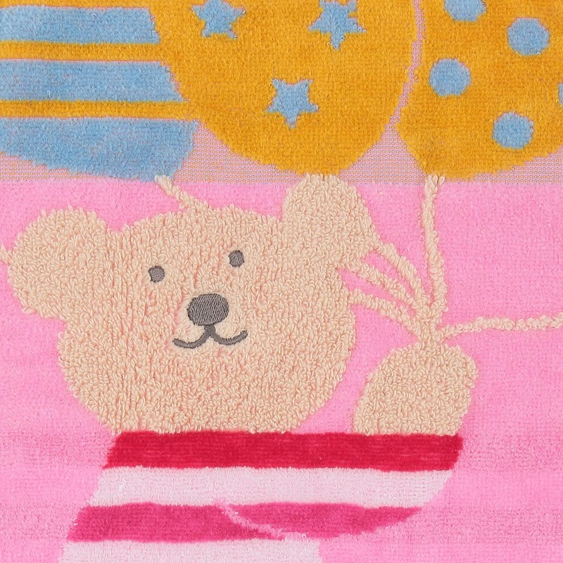 Towel with Loop, Rainbow Bear, Imabari Towel, Loop Towel, Hanging