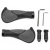 22.2mm Mountain Bike Horn Handlebars Bilateral Locking Rubber Handle Grips