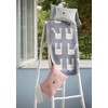 David Fussenegger Mila 1389070 Baby Blanket "Rabbit Allover ", Grey,
