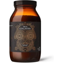 Ancient + Brave True Collagen 200g - Grass-Fed Bovine Collagen Powder - 100% Hydrolysed Collagen Peptides (Type 1) - High Protein, Fasting, Keto - Skin, Hair & Nail Health