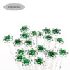 TQWY Lovely Charm 20pcs Wedding Bridal Party Diamante and White