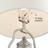 Franklin Iron Works Bodie Rustic Industrial Table Lamp with USB