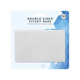 ZYBUX - Securely Stick Anything Anywhere with 320 Double-Sided Sticky Pads