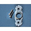 UHRIG Set of 2 Oval Wrought Iron Rosette for Door