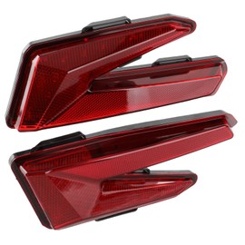 GoaMotors Set of 2 LED Taillights, Red Rear Brake Stop Lights Tail Lamps, Compatible with Can-Am Maverick X3 XDS XRS 2017-2024 Tail Light Assembly, Rplace 710004744