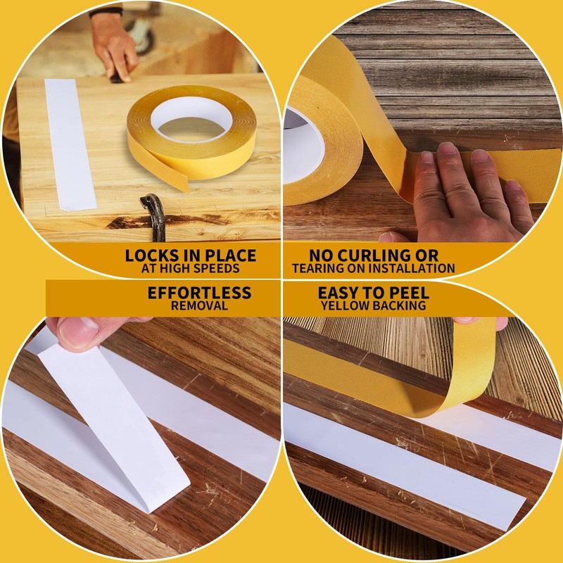 Kwtpsg Double Sided Woodworking Tape - 2 Inch x 88