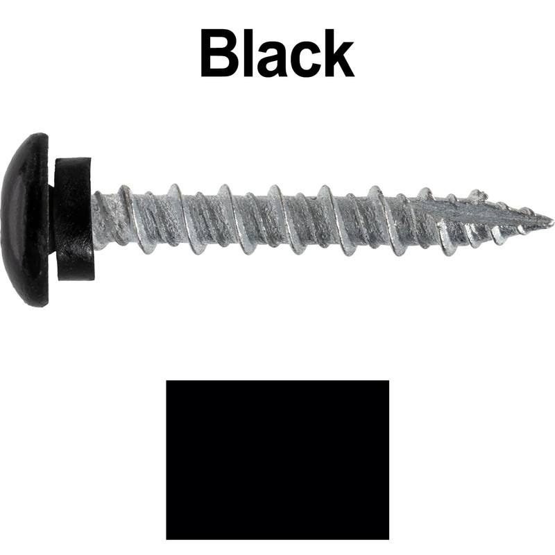 10 X 1-1/2 - Black - LO Profile - T25