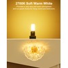 6 Pack G9 LED Bulbs Dimmable, 2700K Soft Warm White,