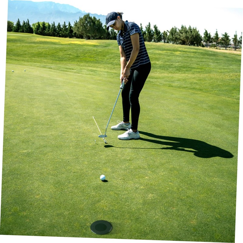 Totority 2pcs Golfing Practical Green Hole Cup Cover Durable Golf