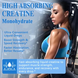 HZZYPLANT Creatine Monohydrate Liquid Drops