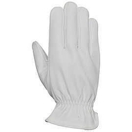 Bellingham C90109L Premium Goatskin Leather Driver Keystone Thumb Rolled Hem and Shirred Wrist, Large