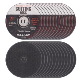 WanderGo 25 Pcs Cutting Discs, 76mm Cutting Disc, Angle Grinder Discs for Metal, Grinder Discs, Metal Cutting Discs For Cutting Metal Wood, More volume creates more value