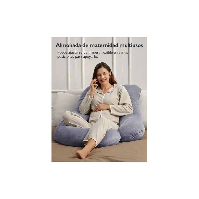 Momcozy Almohada De Embarazo En Forma De U Para Embarazadas