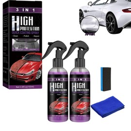 2PCS 3 in 1 high Protection Quick Coating Spray,Fast fine Scratch Repair Fast car Coating,Car Scratch Nano Repair Spray | TTYRBF