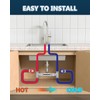 Moonshan Replacement 304 Stainless Steel Sensor Valve Kit for Instant