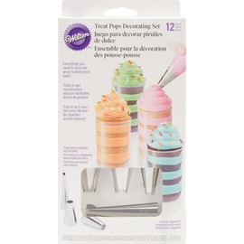 Wilton Treat Pops Dekorieren Kit 12pcs-, Anderen, Mehrfarbig